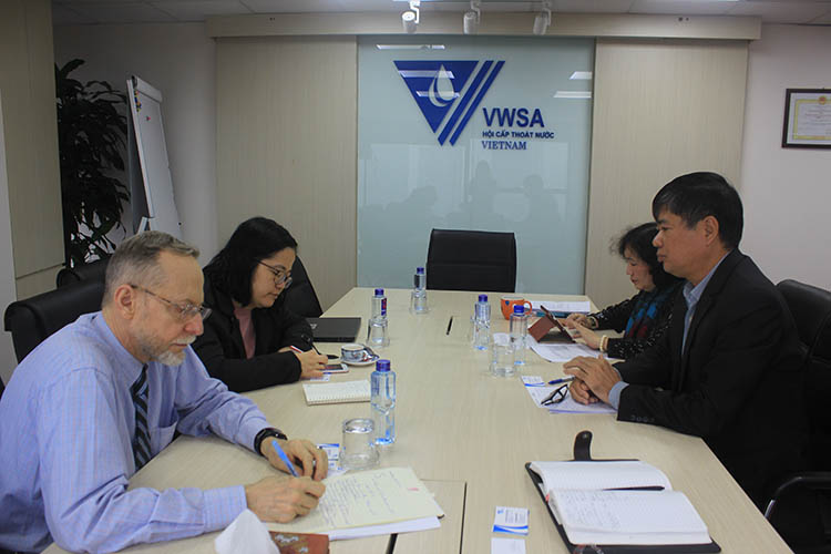 WB tham vấn Hội Cấp thoát nước Việt Nam về xử lý nước thải