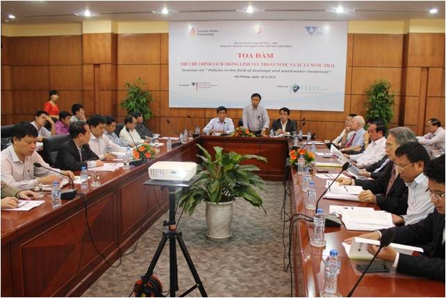 715/Conference on competence development in sewerage management and wastewater treatment in Hai Phong