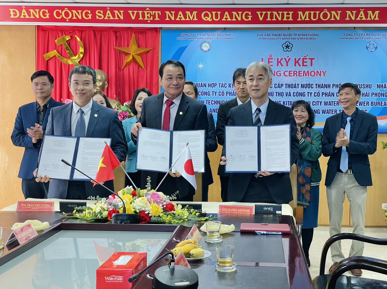 2909/Ký kết MOU hợp tác kỹ thuật, nâng cao năng lực quản lý ngành nước Việt Nam và Nhật Bản