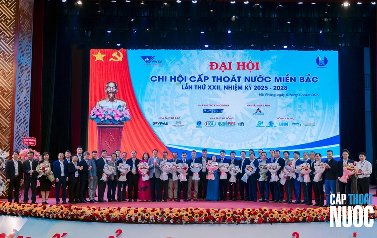 Đại hội Chi hội Cấp Thoát nước miền Bắc nhiệm kỳ 2025 - 2028: Đoàn kết - Đổi mới - Chia sẻ - Phát triển