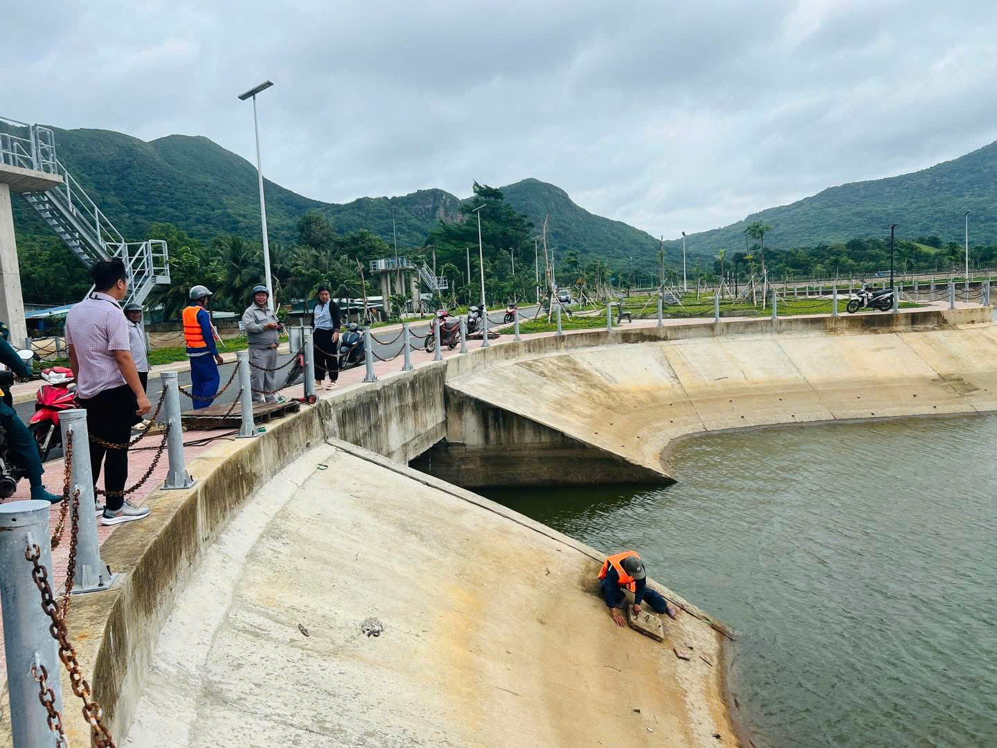 3245/Côn Đảo tăng cường bảo vệ an toàn hồ chứa nước ngọt