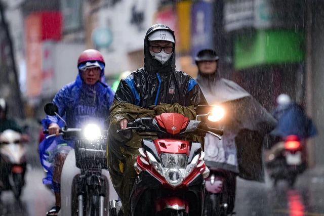 3009/Hà Nội sắp kết thúc đợt mưa lớn diện rộng