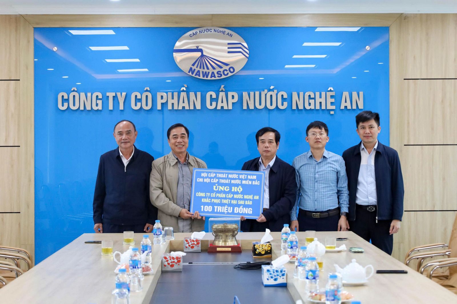 Ngành Cấp Thoát nước chung tay vượt qua thiên tai năm 2025.