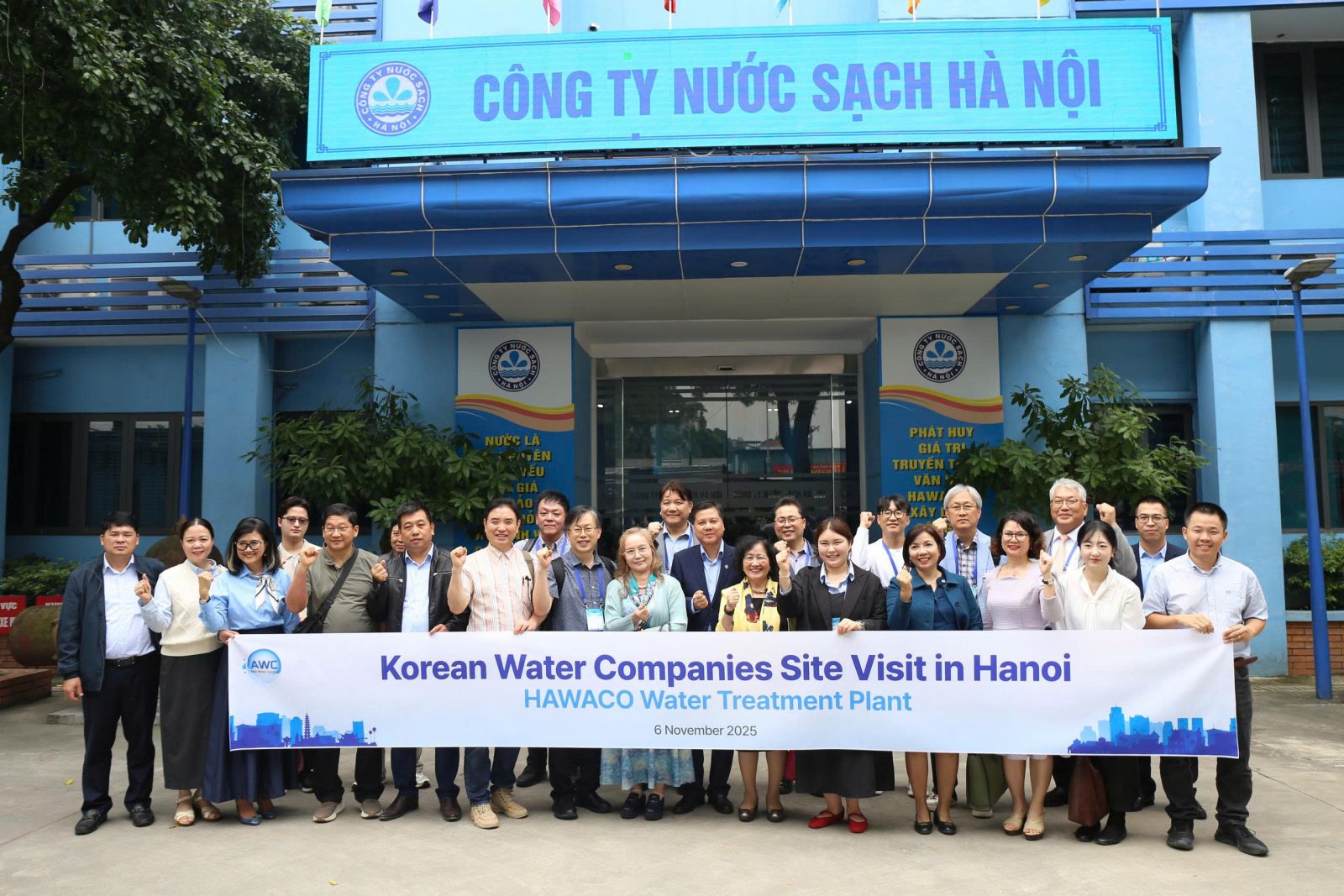 Đoàn doanh nghiệp Hàn Quốc đã có chuyến tham quan và làm việc đáng nhớ tại doanh nghiệp HAWACOM