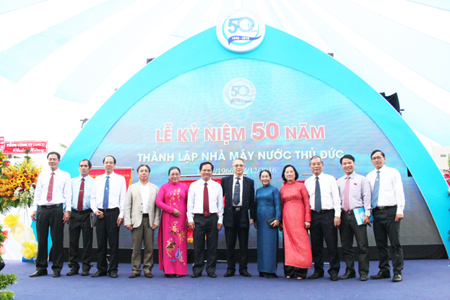 396/Nhà máy nước Thủ Đức kỷ niệm 50 năm thành lập