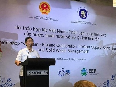 1023/Hội thảo hợp tác Việt Nam - Phần Lan: Cấp thoát nước và Xử lý chất thải rắn