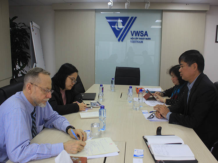 2283/WB tham vấn Hội Cấp thoát nước Việt Nam về xử lý nước thải