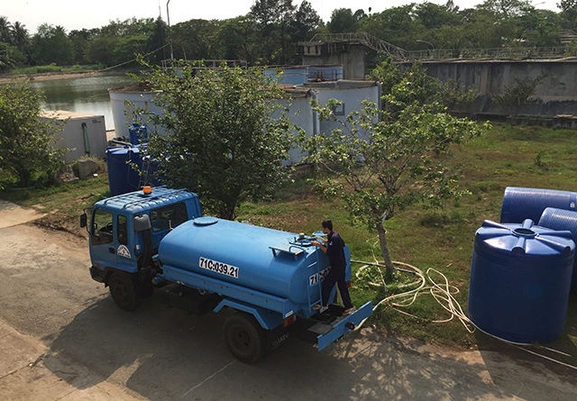 265/PERNAM-HOWACO hỗ trợ TP Bến Tre xử lý nước mặn với hệ thống RO di động