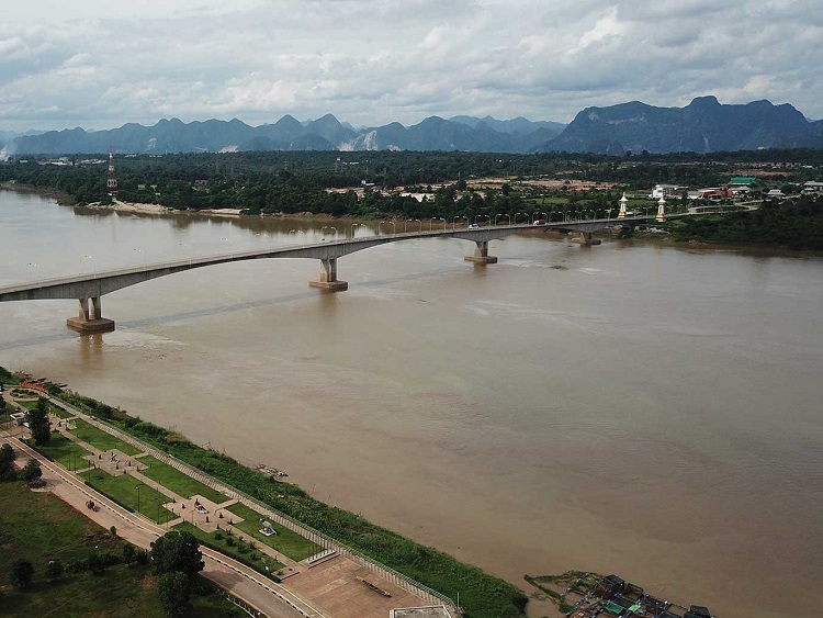 1646/Thái Lan: Mực nước sông Mekong xuống thấp nhất trong 10 năm qua