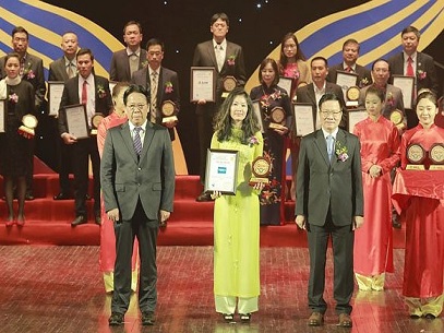 1094/Máy lọc nước Tân Á nhận giải thưởng nhãn hiệu hàng đầu Việt Nam 2017