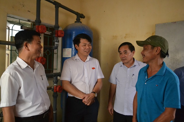 1330/Hơn 20% hộ dân Chương Mỹ được tiếp cận nước sạch