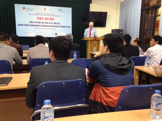731/Training course on “Management on sewerage and wastewater treatment” in Hai Phong