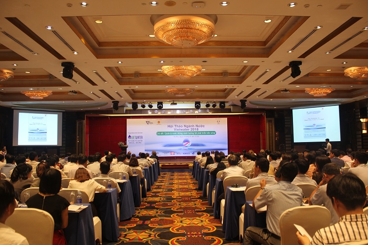 Hội thảo ngành nước Vietwater 2018 tại Hà Nội: Quản lý nước thông minh hướng tới phát triển bền vững