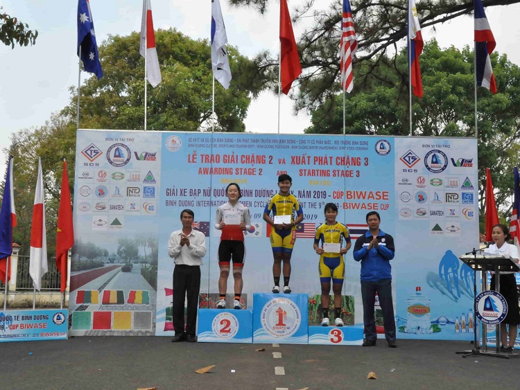 1528/Kết quả chặng 2, chặng 3 - Giải xe đạp nữ Quốc tế Bình Dương - Cup Biwase 2019