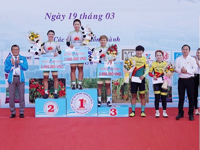 2294/Kết quả Giải xe đạp nữ Quốc tế Bình Dương tranh cúp BIWASE lần thứ XI-Năm 2021