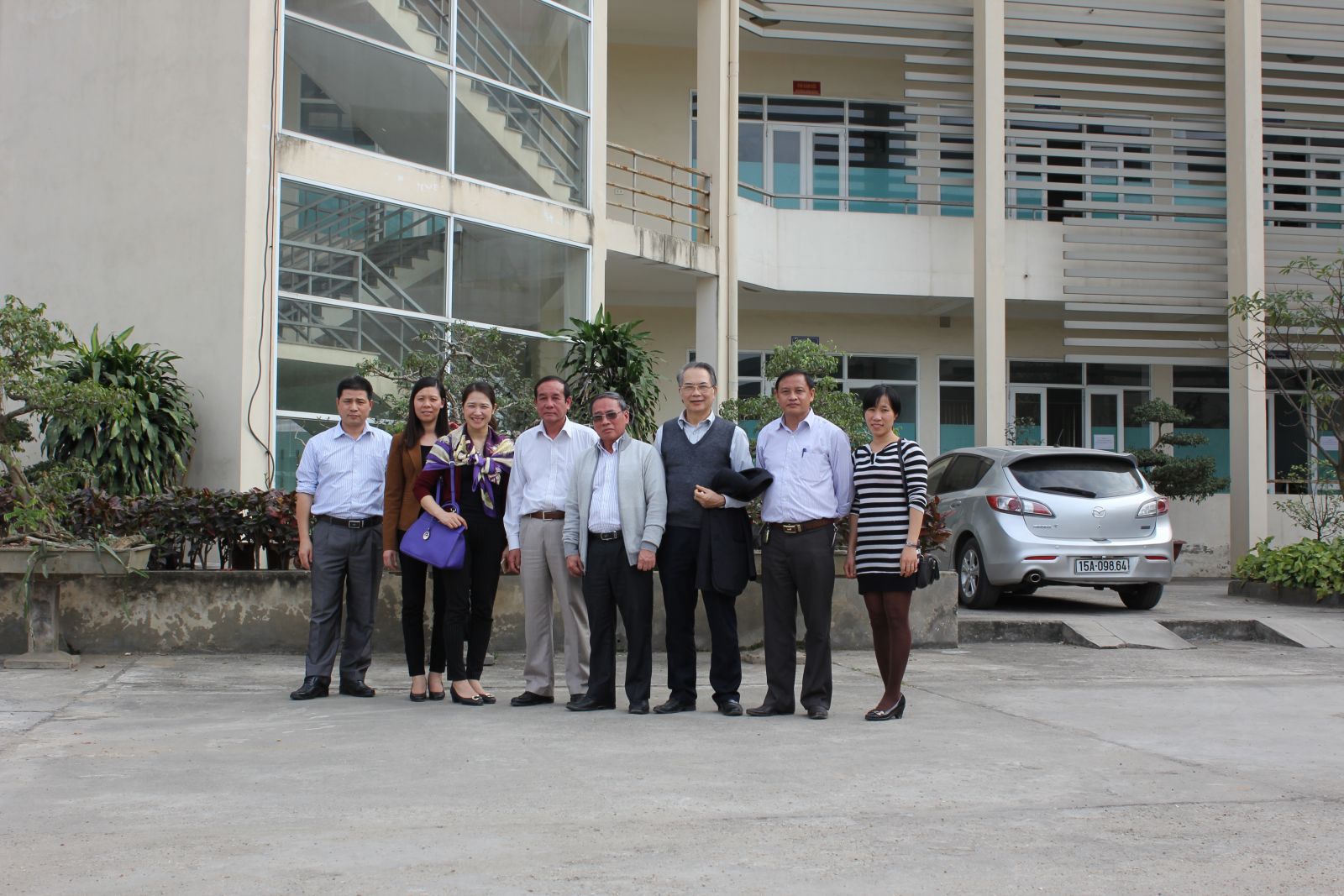 VWSA thăm công trình Nhà máy của Công ty Thoát nước & Phát triển HTĐT Thái Nguyên (28.1.2015)