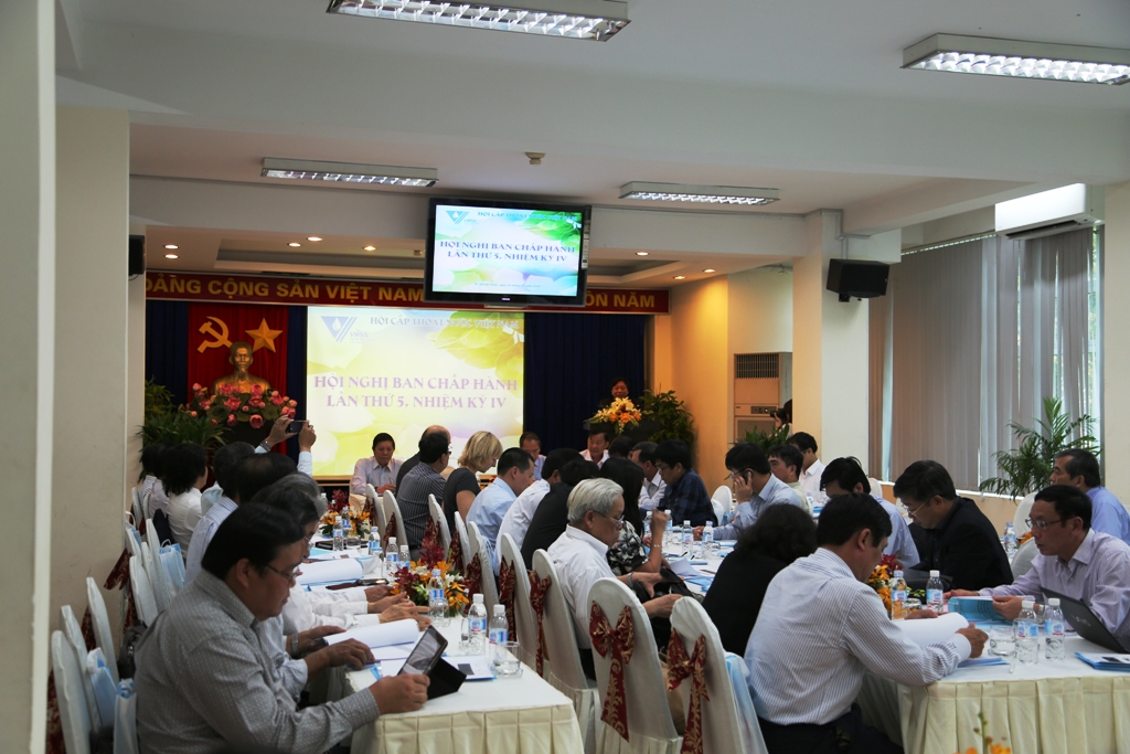 463/Hội nghị BCH TW Hội Cấp Thoát Nước Việt Nam lần thứ 5, nhiệm kỳ IV