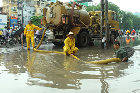 537/Đẩy nhanh tiến độ Dự án Thoát nước Hà Nội giai đoạn 2