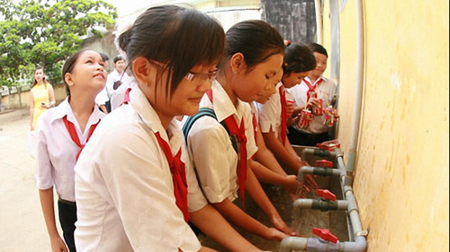 549/94% người dân TPHCM được dùng nước sạch