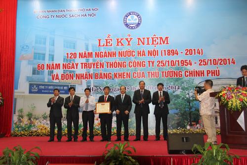 553/Lễ kỷ niệm 120 năm ngành nước Hà Nội