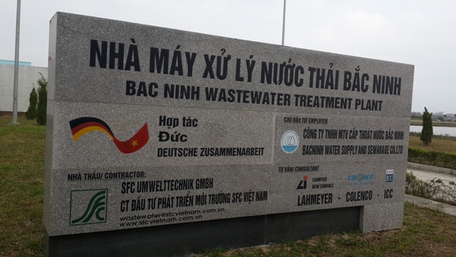 574/VWSA thăm và làm việc với Công ty TNHH MTV Cấp thoát nước Bắc Ninh