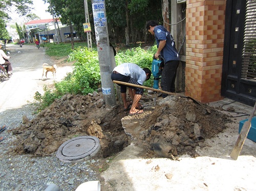 467/Khó khăn trong đấu nối nước thải sinh hoạt vào hệ thống xử lý chung ở Nha Trang