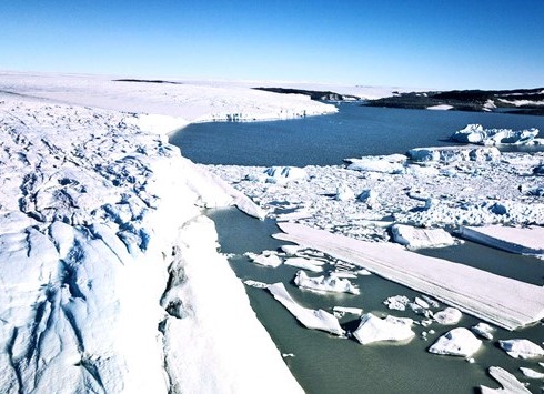 1904/Biến đổi khí hậu: Sông băng Greenland thu hẹp kỷ lục