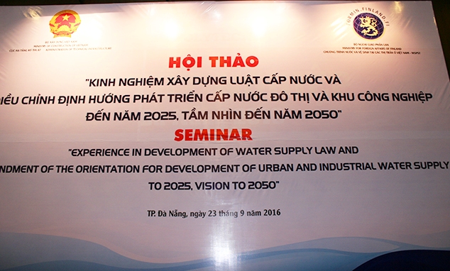 373/Hội thảo xây dựng Luật cấp nước