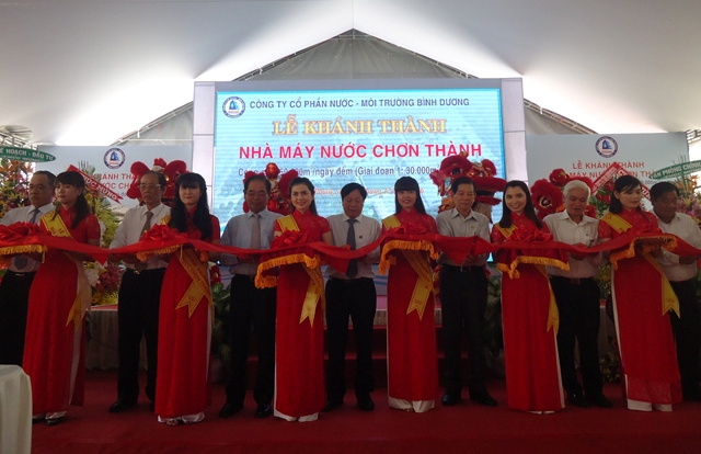 395/Khánh thành Nhà máy nước Chơn Thành - Bình Phước