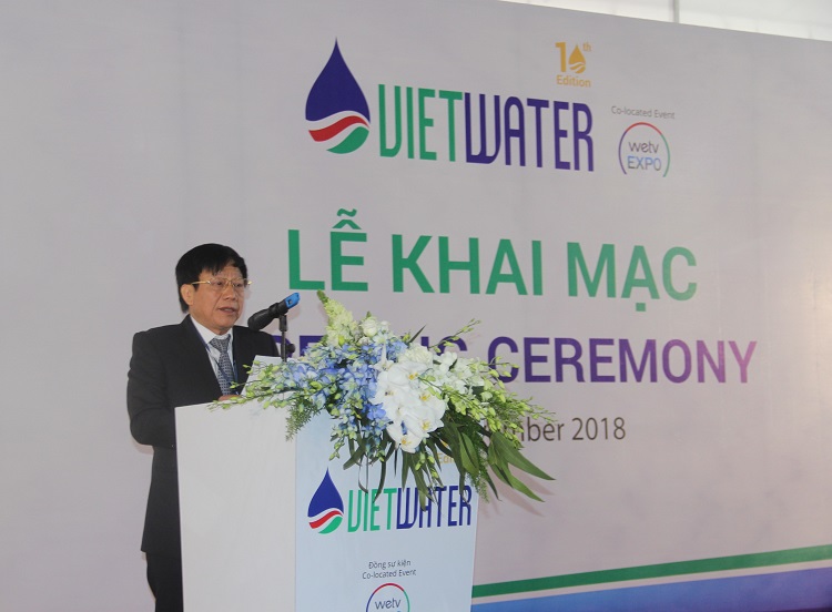 1411/Khai mạc Vietwater 2018: 10 năm đồng hành cùng ngành nước Việt Nam
