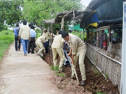 1011/Sóc Trăng: Phấn đấu nâng tỷ lệ hộ dân nông thôn sử dụng nước sạch