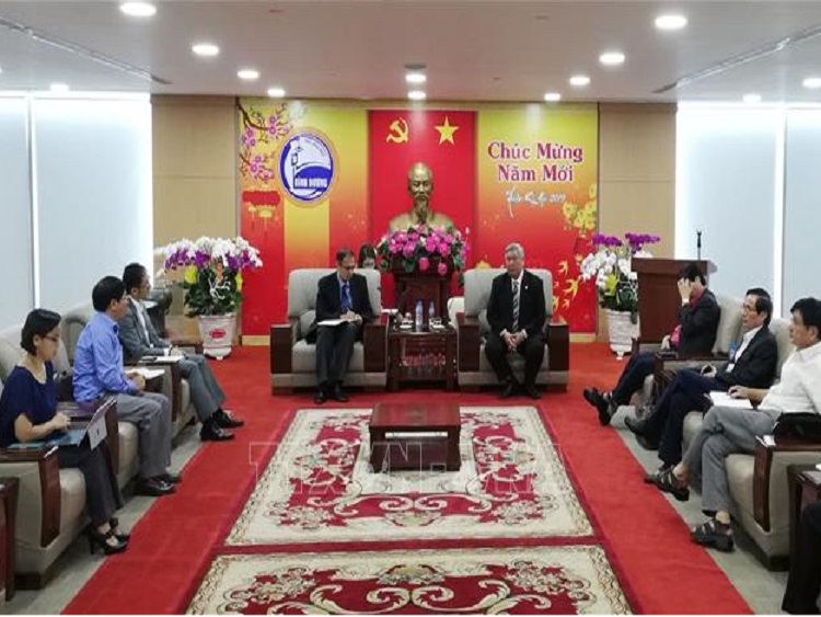 1508/ADB xem xét hợp tác triển khai các dự án môi trường nước ở Bình Dương