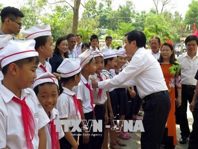 1147/Xây dựng hệ thống lọc nước uống đạt chuẩn cho hai trường học ở Quảng Nam