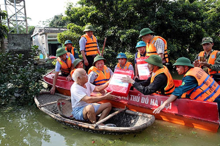 1273/Khẩn trương khắc phục hậu quả úng ngập