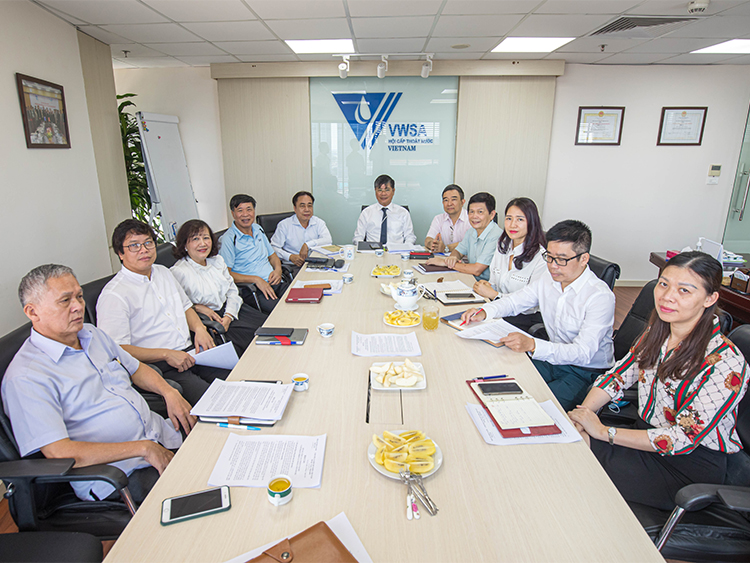 2325/Hội Cấp thoát nước Việt Nam họp tổng kết kết quả hoạt động 6 tháng đầu năm 2021